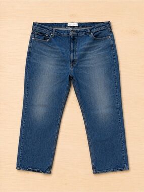 Signature by Levi Strauss Men’s Jeans 50x30 Straight Fit Medium Wash Denim